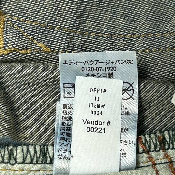 Eddie Bauer Jeans Women 2 (28x32.5) Boot Cut Curvy Through Hip Mid Rise Blue - Picture 13 of 16